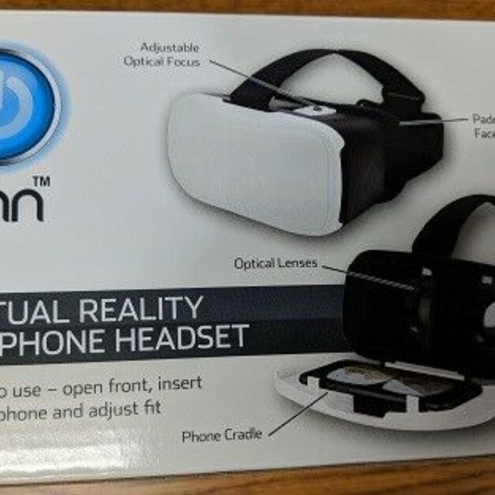ONN Virtual Reality Smartphone Headset Fits iPhone